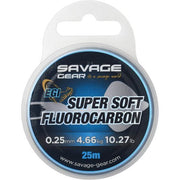 Fir fluorocarbon Savage Gear Soft Fluorocarbon EGI 0.29mm 6.03kg 25m