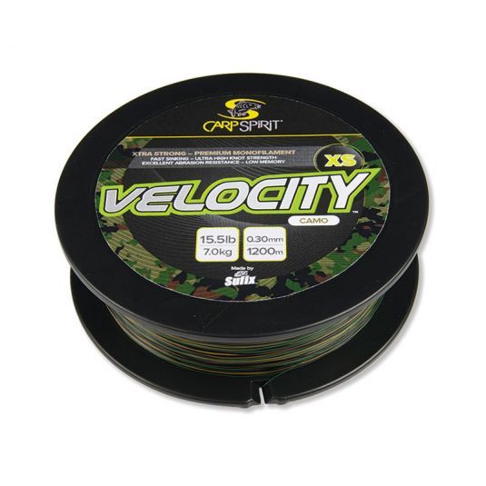 Fir monofilament Carp Spirit Velocity XS Camo