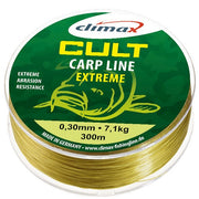 Fir monofilament Climax CULT CRAP EXTREME 300m 0.40mm 11.20kg Matt Olive