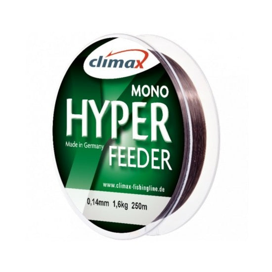 Fir monofilament Climax FIR HYPER FEEDER 250M Dark Brown
