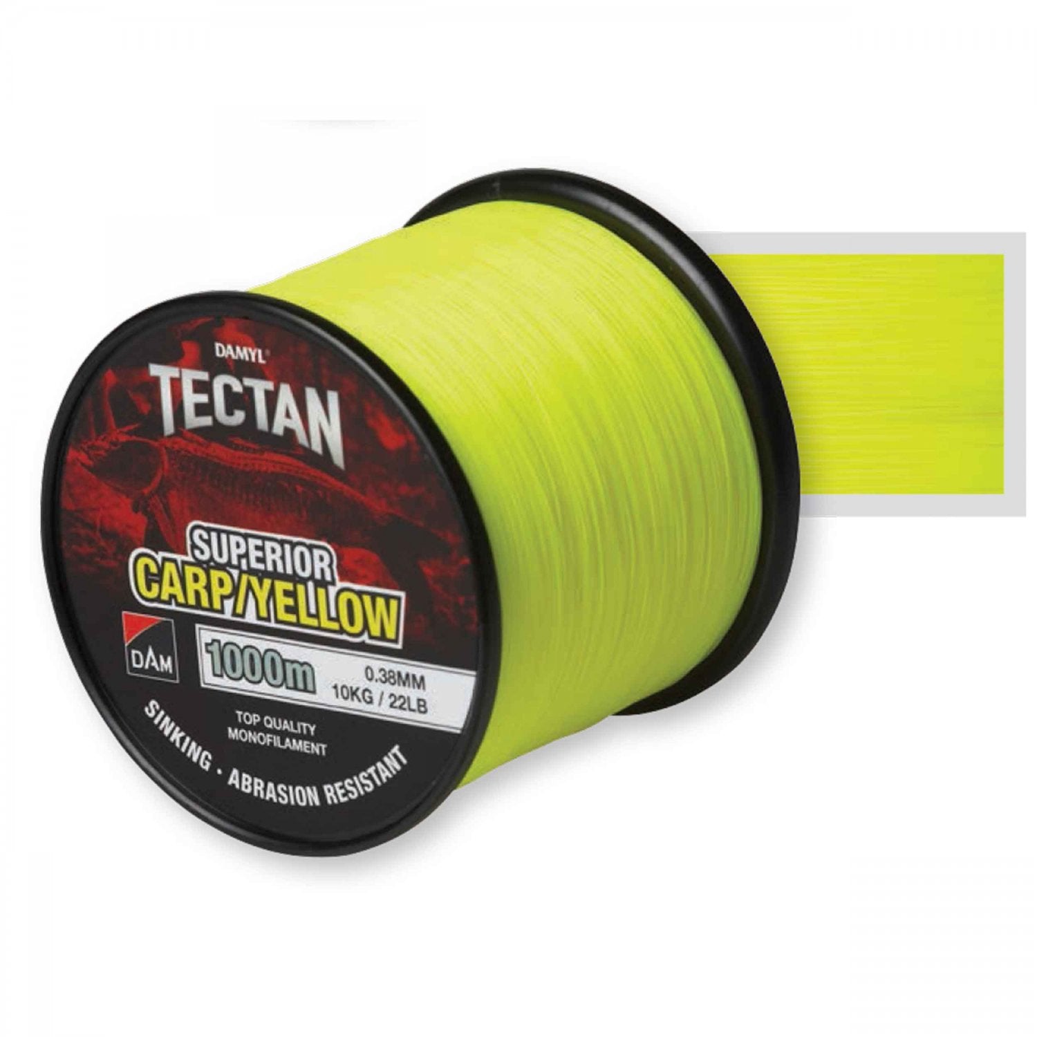 Fir monofilament DAM Tectan Superior Carp Yellow 1000m