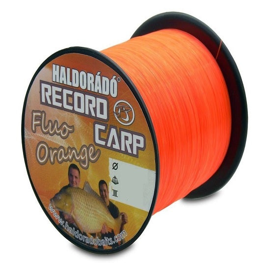 Fir monofilament Haldorado Record Carp Fluo Orange 0,20 mm / 900 m 5.0 kg