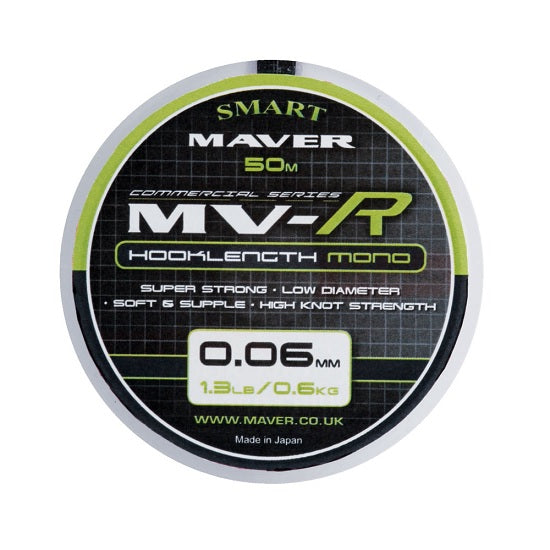 Fir monofilament Maver MV-R Hooklenght Mono 0.10mm/1kg/50m