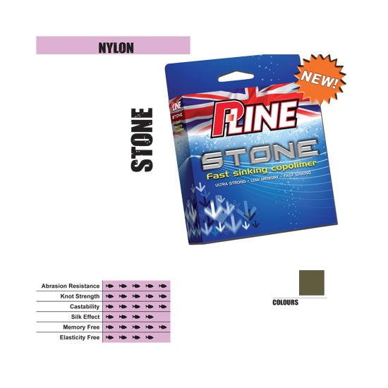 Fir monofilament P-Line Stone Fast Sinking 0.16mm/3.99kg/150m