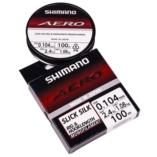 Fir monofilament Shimano Aero Slick Silk Rig Clear 100m