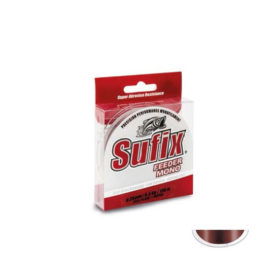 Fir monofilament Sufix Feeder Mono Burgundy 300m