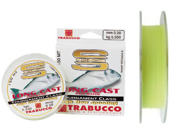 Fir monofilament Trabucco S-Force Long Cast Salt Water 0,30mm/12,06kg/300m