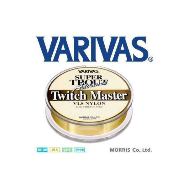 Fir monofilament Varivas Super Trout Twitch Master Gold 0.148mm/4lb/100m