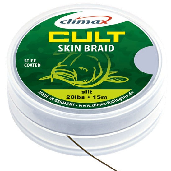 Fir textil Climax CULT CRAP SKINBRAID 15m 20lb Camou Brown