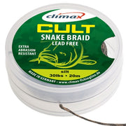 Fir textil Climax CULT CRAP SNAKEBRAID LEADER 10m 30lb Weed Green