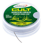 Fir textil Climax CULT HUNTERSBRAID SINKING HOOKLINK 20m Camouflage