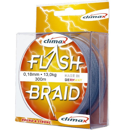 Fir textil Climax FIR FLASH BRAID GREY 100m