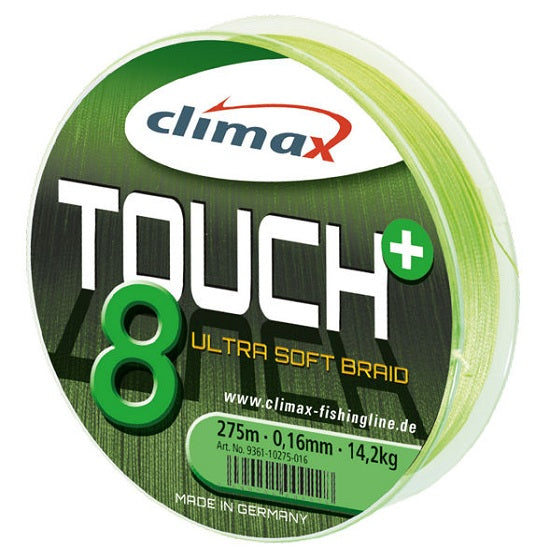 Fir textil Climax TOUCH 8+ CHARTREUSE FLUO 135m