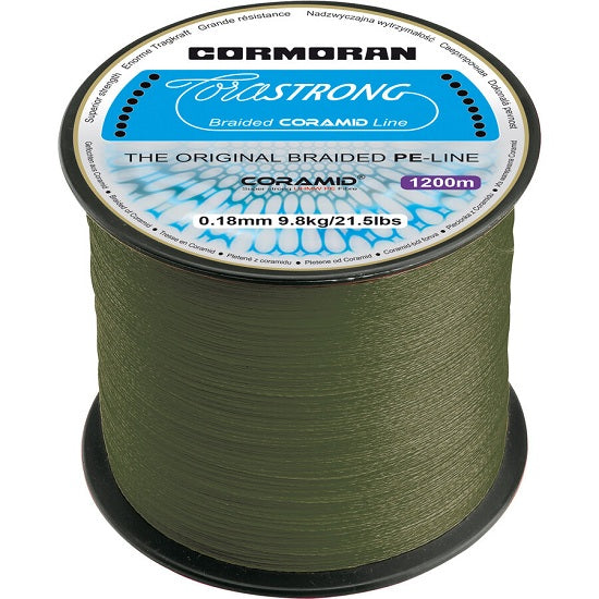 Fir textil Cormoran Corastrong Green 0.20mm/11.2kg/1200M