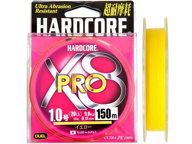Fir textil Duel Hardcore X8 Pro 0.15mm 7kg 200m
