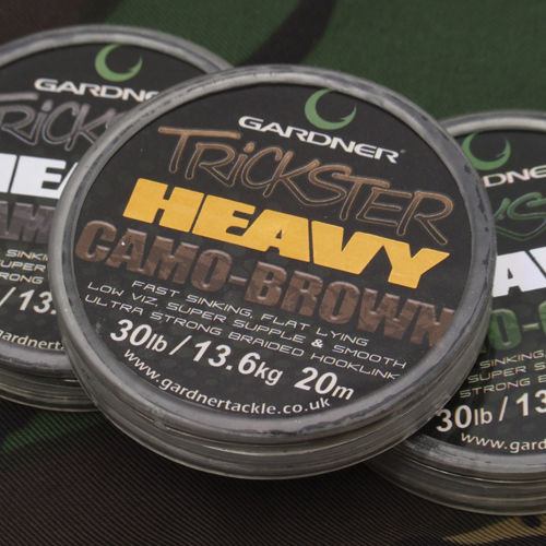 Fir textil Gardner Trickster Heavy 20lb - Camo Brown