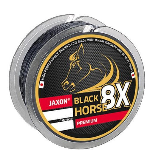 Fir textil Jaxon Black Horse PE8X Premium 0.10mm/7kg/10m
