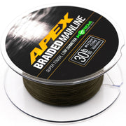 Fir textil KORDA Apex Braided Mainline, 30lb/13.60kg, 0.23mm, 1200m