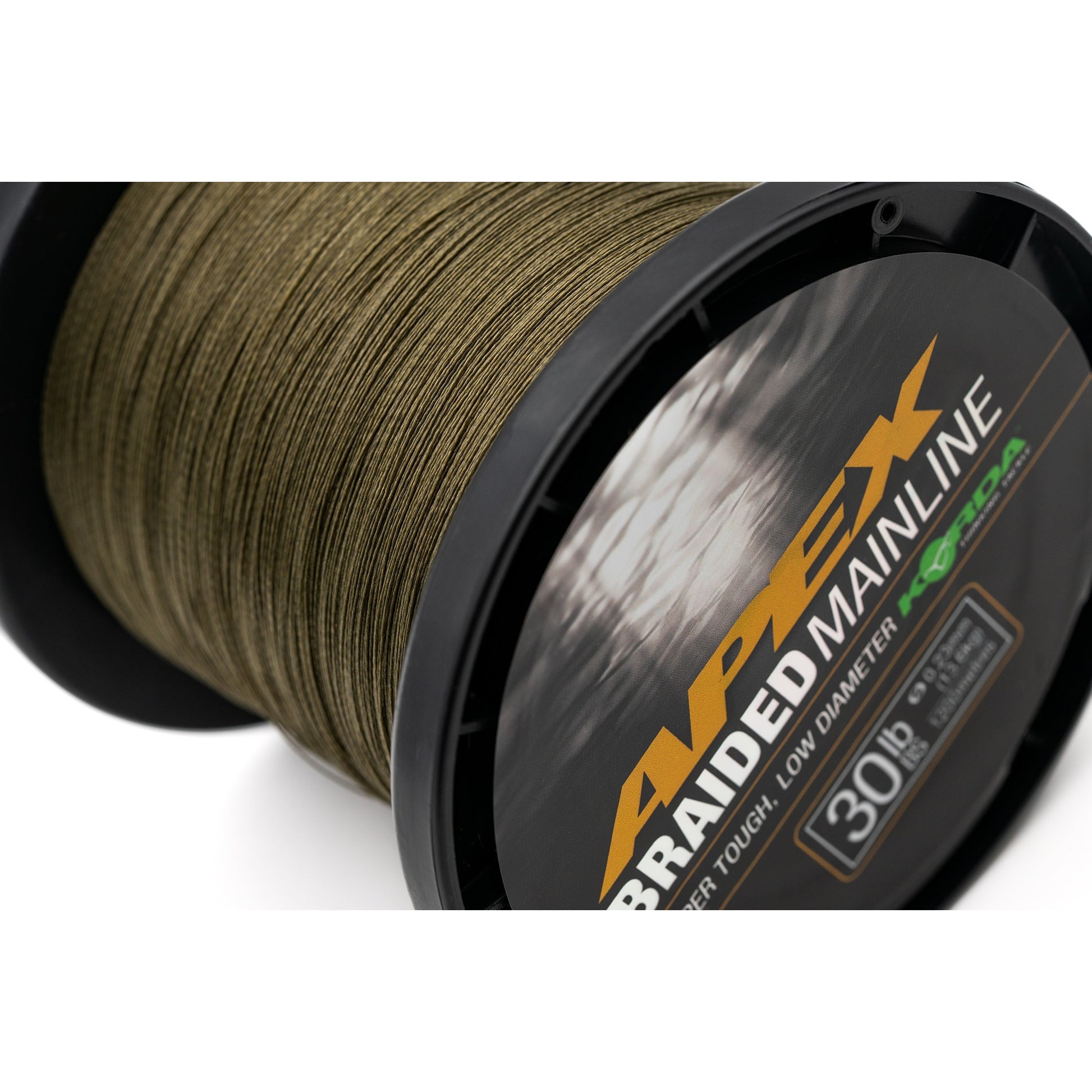 Fir textil KORDA Apex Braided Mainline, 30lb/13.60kg, 0.23mm, 1200m