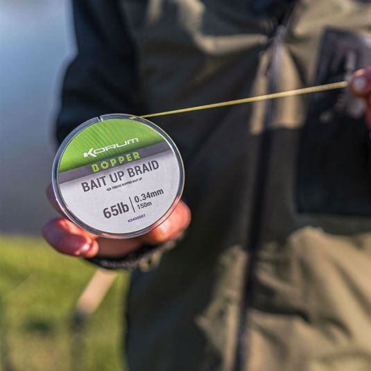 Fir textil Korum Bopper Bait Up Braid 0.34mm 65lb 150m