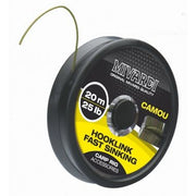 Fir textil Mivardi hooklink sinking verde 20m 25lbs