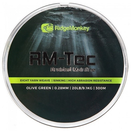 Fir textil RidgeMonkey RM-Tec Braided Mainline 300MT