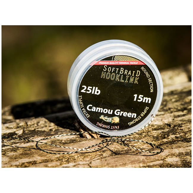 Fir textil Select Baits Soft Braid Hooklink 15m 25lb