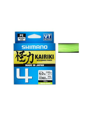 Fir textil Shimano Kairiki 4 PE Braid Mantis Green 150m