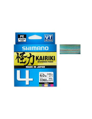 Fir textil Shimano Kairiki 4 PE Braid Multi Color 0.06mm 4.4kg 150m