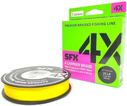 Fir textil Sufix SFX 4X Hot Yellow 135m