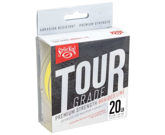 Fir textil Tour Grade Braid - 137m/20lb yellow