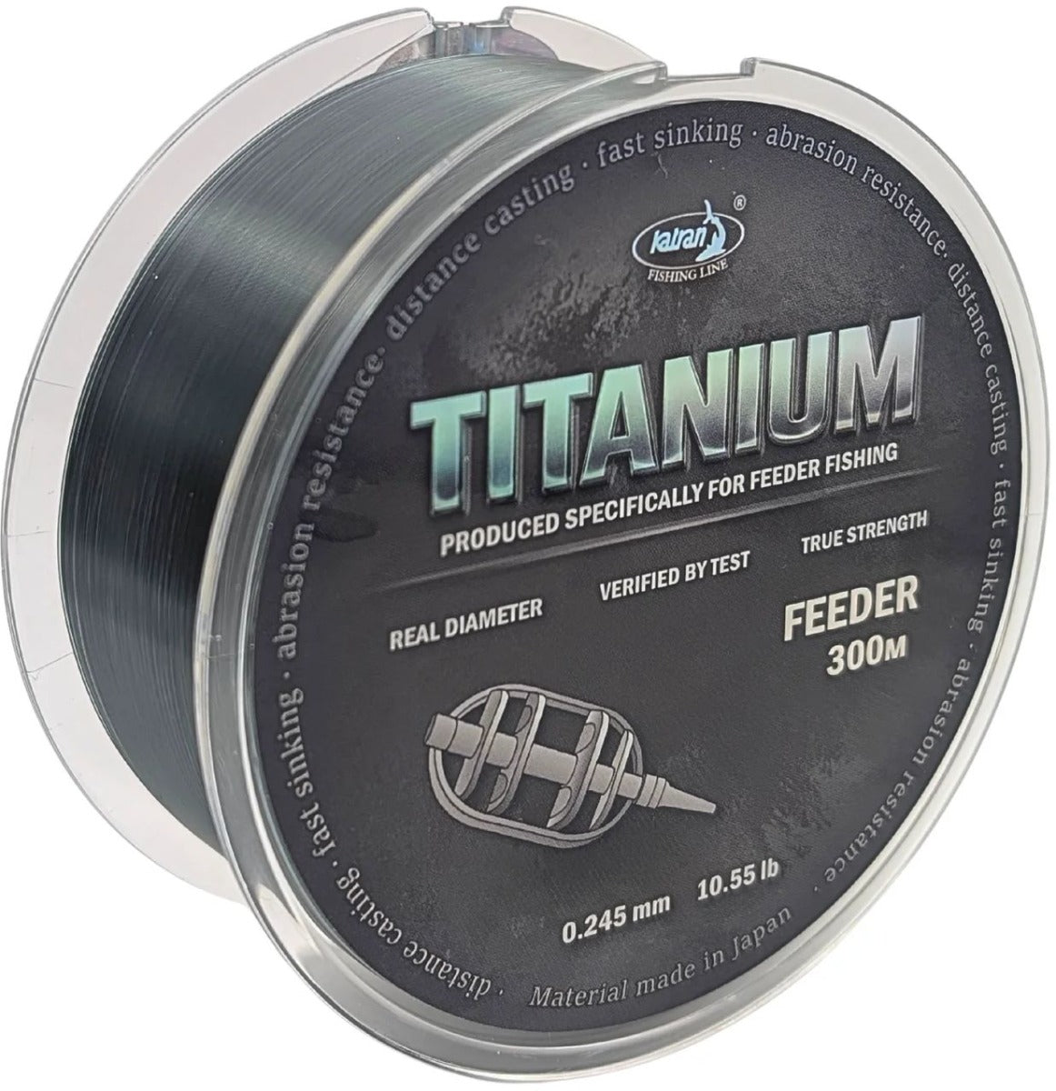 Fit Monofilament KATRAN Titanium Feeder 300m