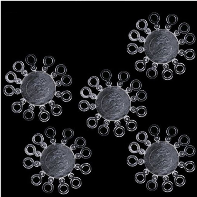 Flexi Ring Orange 5mm 5 buc/plic