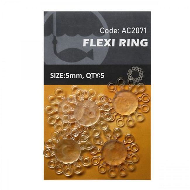 Flexi Ring Orange 7mm 5 buc/plic