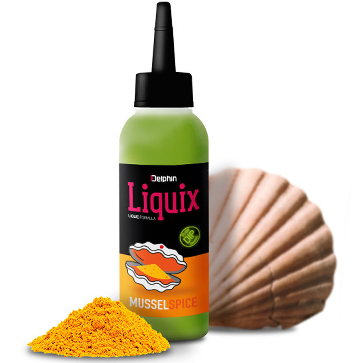 Fluo Smoke Dip Delphin D Snax Liquix, Scoica &amp; Condimente, 100ml