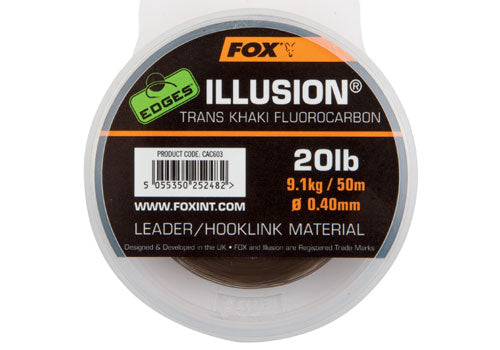 Fluocarbon FOX Edges Illusion Leader 50m kg