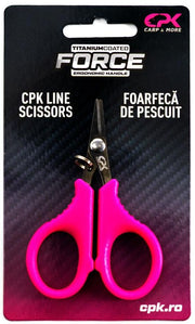 Foarfeca De Pescuit CPK Braid Scissors, Pink, 1buc/pac