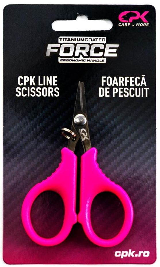 Foarfeca De Pescuit CPK Braid Scissors, Pink, 1buc/pac
