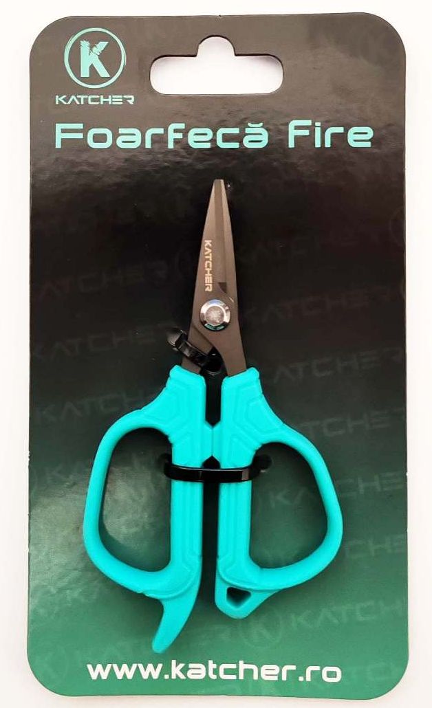 Foarfeca KATCHER Braid Scissors, Blue, 12cm
