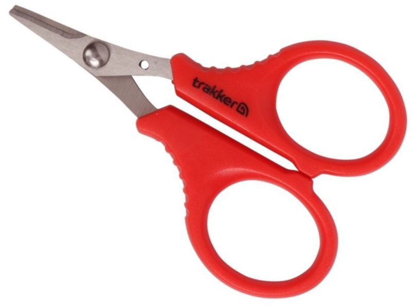 Foarfeca Trakker Braid Scissors, Red