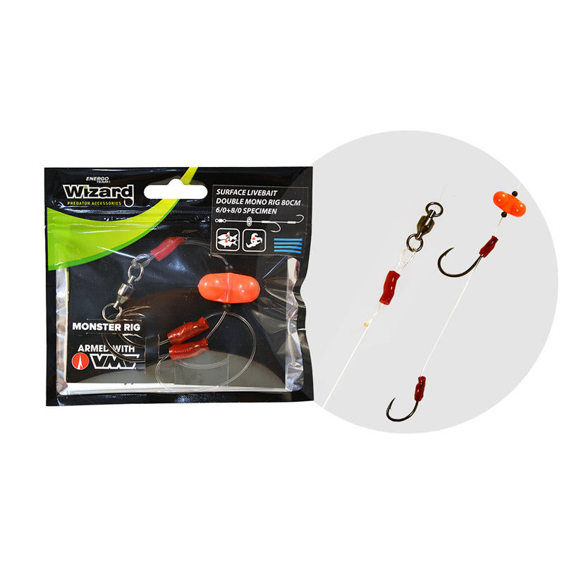 Forfac Montura Somn WIZARD Cu Zornaitoare, Nr.9/0+11/0 Round