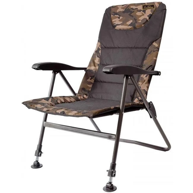 Fotoliu Carp Academy Comfort Pro Camo 95x50cm 