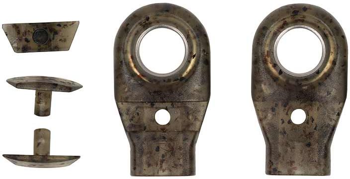 Fox Rage Predator Camo Low Resistance Run Ring, 5buc/pac