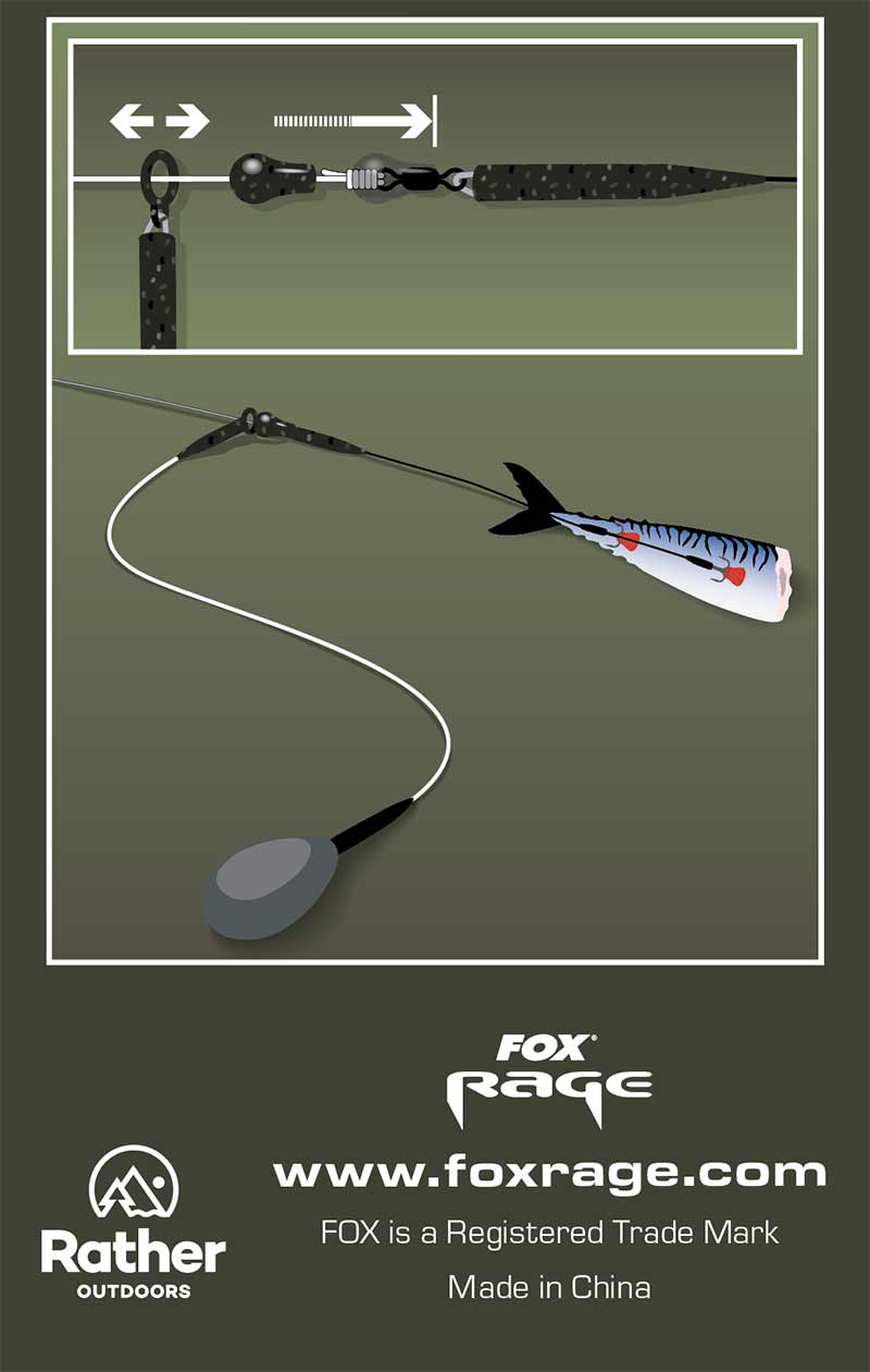 Fox Rage Predator Camo Run Rings &amp; Bead Kit, 10buc/pac