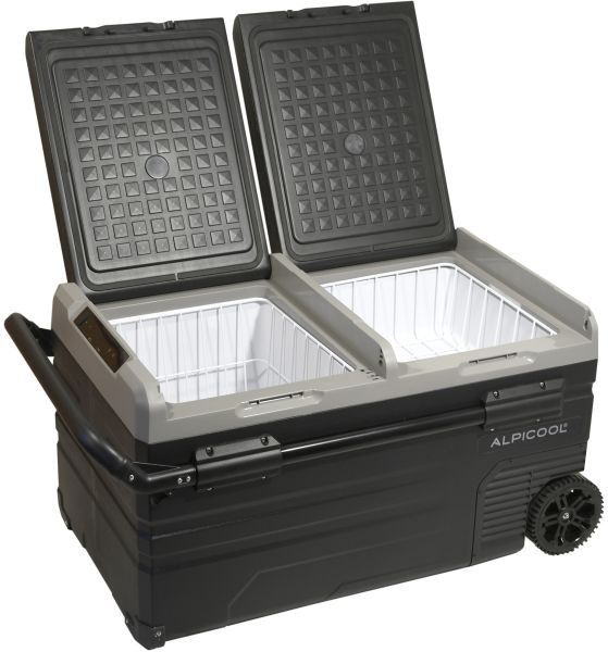 Frigider Auto Cu Compresor ALPICOOL 75L 230V/24V/12V, până la -20°C – APP ICE BOX DUO