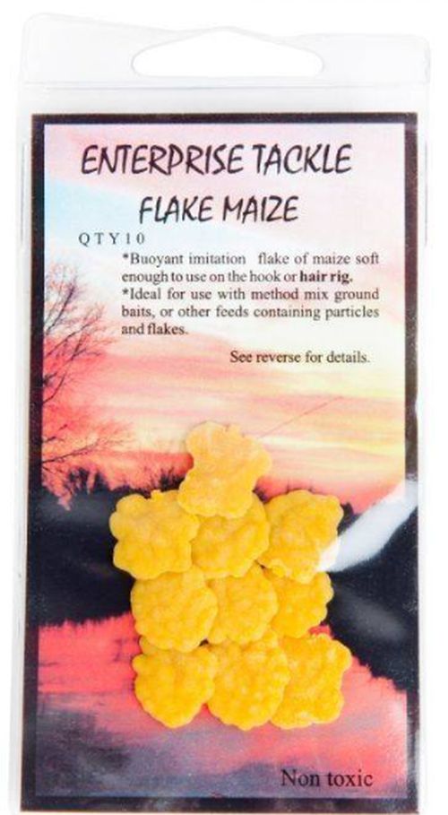 Fulgi De Proumb Artificiali Enterprise Tackle Flake Maize, Yellow, 10buc/plic