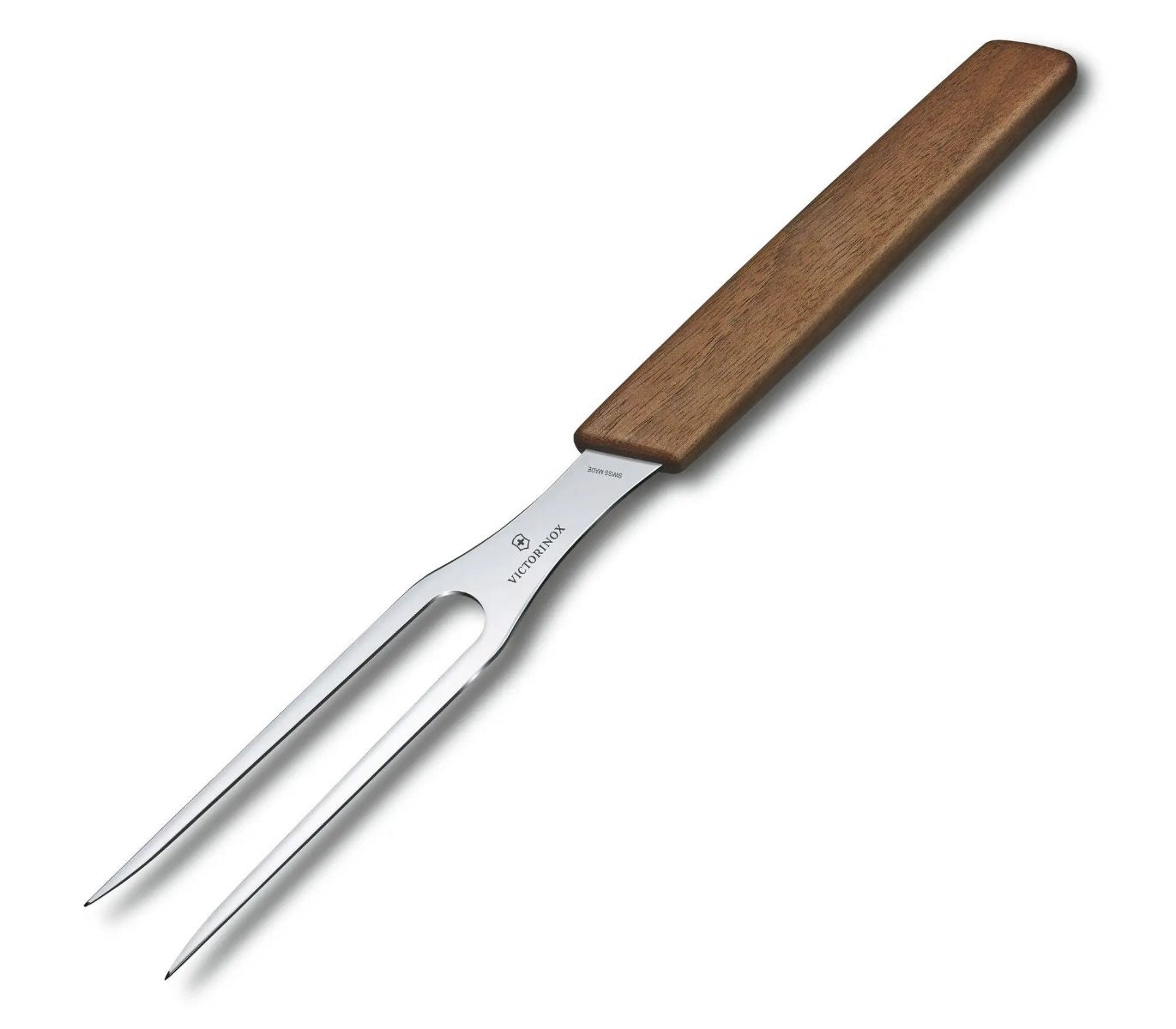 Furca De Gatit Victorinox Swiss Modern Carving Fork, 15cm, Lemn, Maro