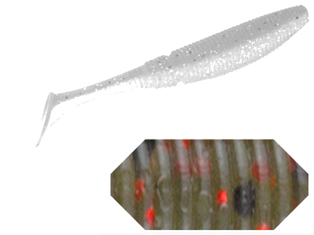 GHOST SHAD COLMIC 13cm WATERMELON RED FLK