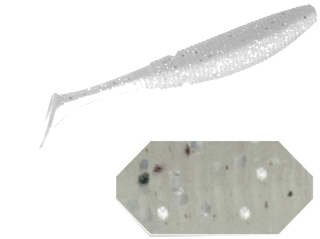 GHOST SHAD COLMIC 8.5cm WHITE/SILVER