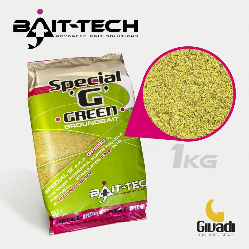 GROUNDBAIT BAIT TECH SPECIAL G GREEN 1KG